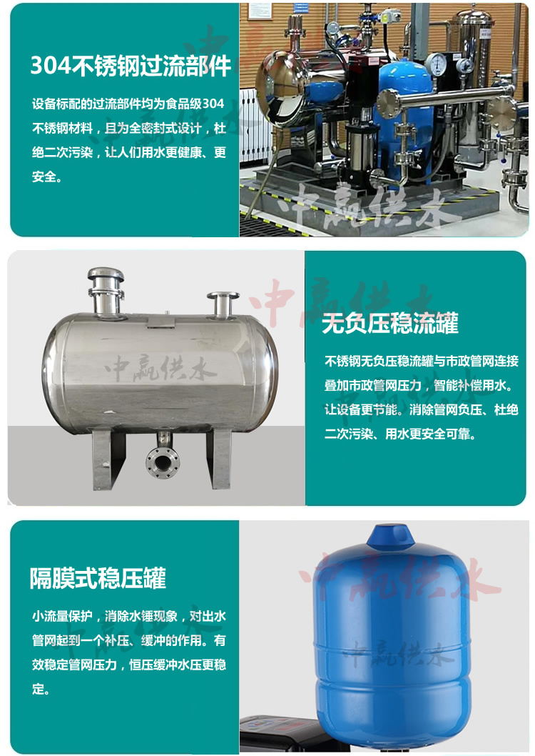 無負壓無吸程供水設(shè)備特點 無負壓無吸程供水設(shè)備特點